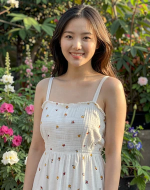 Dahye, 26, Korean heritage woman from Sydney in botanical garden, interested in cross-cultural relationship