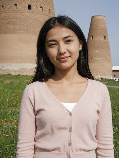 Aigerim, 23, Kyrgyz woman from Tokmok near historic Burana Tower, open to international dating