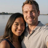 James and Chansouk, international couple who met through Asian iDatingZone Laotian women dating