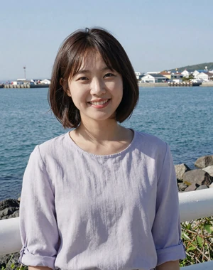Mirae, 24, Korean heritage woman from Busan near seaside with ocean view, open to international dating
