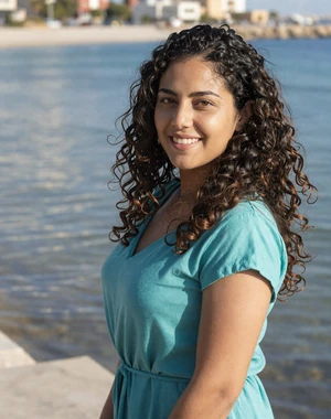 Reem, 29, Jordanian woman from Aqaba near Red Sea waterfront, interested in cross-cultural relationship