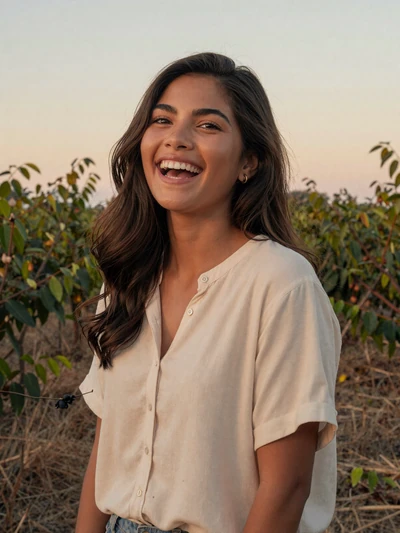 Rachel, 28, Filipina woman from Bacolod near sugar fields at sunset, interested in cross-cultural romance