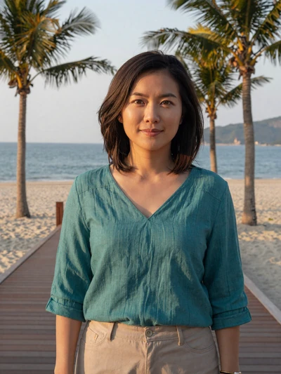 Jia-Hui, 35, Taiwanese woman from Pingtung near Kenting beach, looking for genuine love and companionship