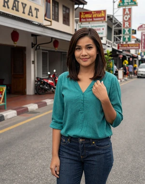Waraporn, 30, Thai woman from Hat Yai with warm confident smile, seeking lifelong partner