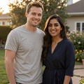 Michael and Hira, international couple who met through Asian iDatingZone Pakistani women dating