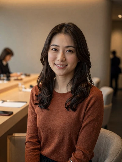 Rina, 31, Japanese woman from Nagoya at modern restaurant, open to cross-cultural relationship