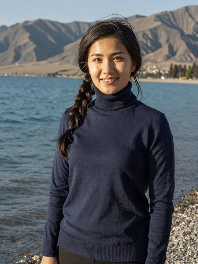 Aizhan, 29, Kyrgyz woman from Karakol by Issyk-Kul lake, looking for genuine love connection